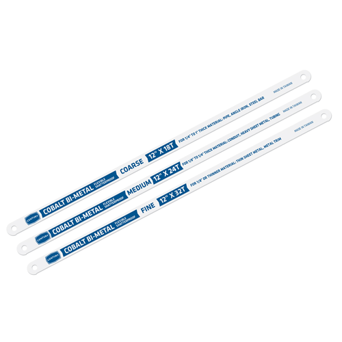 Picture of 3 PC COBALT HACKSAW BLADE