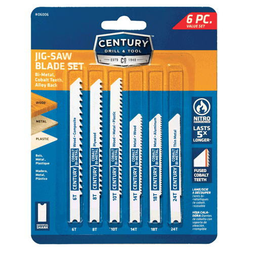 Picture of 6 PC BIMETAL JIG-SAW SET
