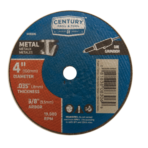 Picture of 4INX.035 METAL CUTTOFF WH