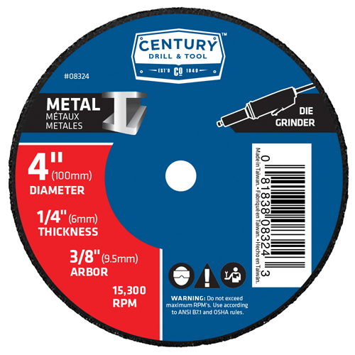 Picture of 4IN DIAM.X1/4 GRIND WHEEL