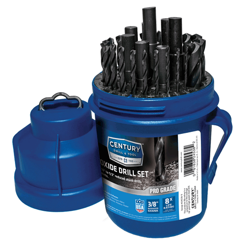 Picture of 29 Pc. Black Oxide Drill Pod Set