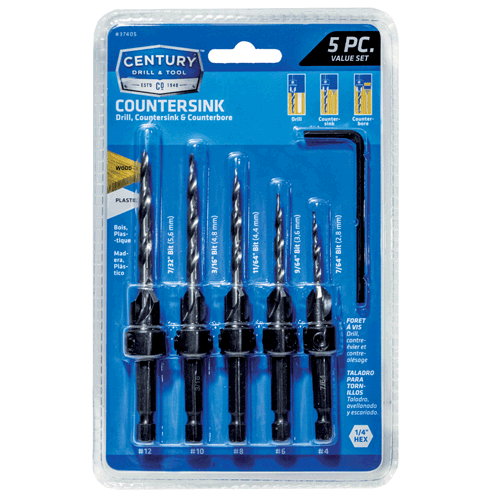 Picture of 5PC SCREWDRILL BIT SET