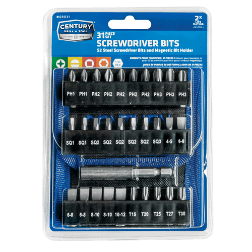 Picture of 31PC SCREWDRIVER BIT SET