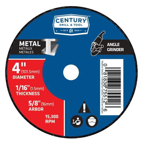 Picture of 4"X1/16" METAL WHEEL