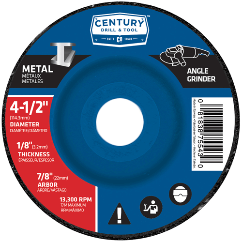 Picture of 4 1/2X1/8 WHEEL-METAL