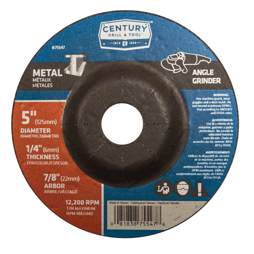 Picture of 5IN X 1/4IN METAL GRINDIN