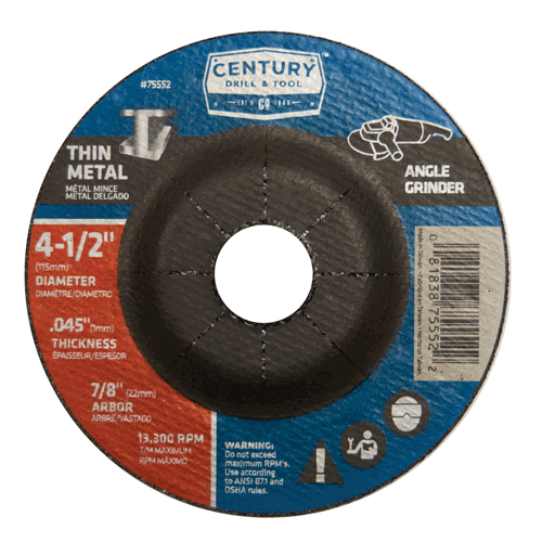 Picture of 4-1/2 X.045 MTL CUT WHL