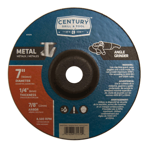 Picture of 7IN X 1/4IN METAL GRINDIN