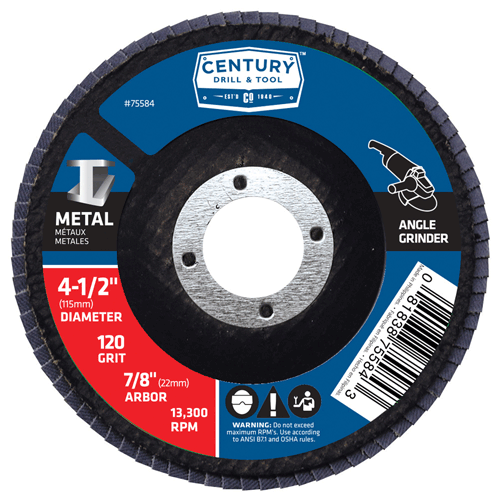 Picture of 4 1/2X 7/8"X120 GRT FLAP