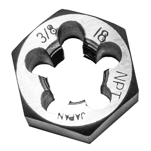 Picture of 3/8-18 NPT HEX DIE BULK
