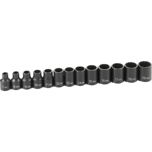 Picture of 3/8" Dr. Standard Length Impact Set