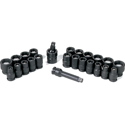 Picture of 3/8" Dr. 24 Pc. Standard SAE/Metric Magnetic Set