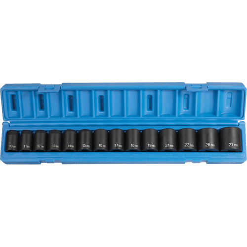 Picture of 14 Pc. 1/2" Drive Standard Length Metric Set