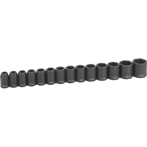 Picture of 14 Pc. 1/2" Drive Standard Length Metric Set