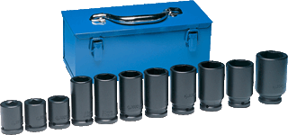 Picture of 11PC 3/4D DEEP METRIC SET