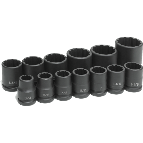 Picture of 13 Pc. 3/4" Dr. Standard Set, 12 Pt.