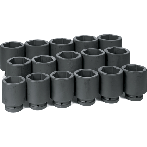 Picture of 16 Pc. 1" Dr. Deep Length SAE Set