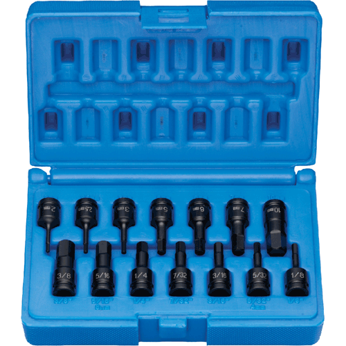 Picture of 14 Pc. 1/4" Dr. Impact Hex Driver Set