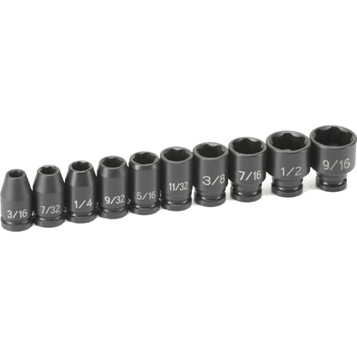 Picture of 10 Pc. 1/4" Surface Dr. Standard Set