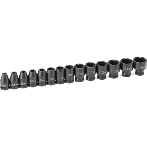 Picture of 1/4" Drive Standard Length Metric Set