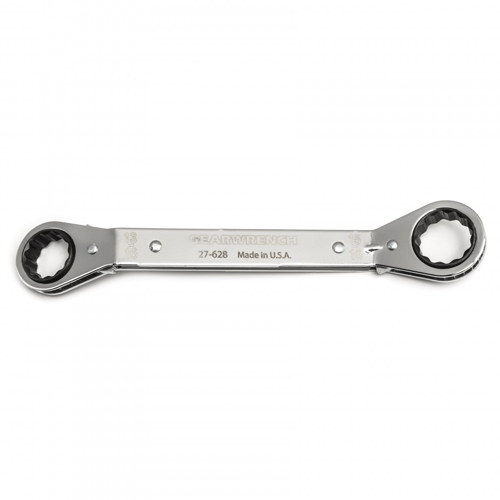Picture of 3/8" x 7/16" 12 Point 25° Offset Laminated Ratcheting Box Wrench