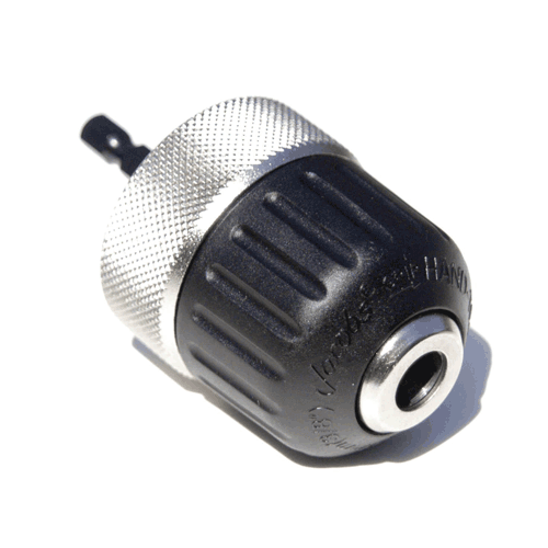 Picture of 3/8" Keyless Chuck with 1/4" Hex Bit Adapter