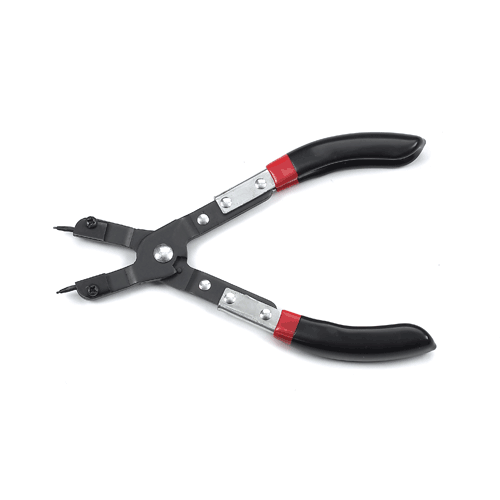Picture of 6-1/2" Interchangeable Tip Internal Snap Ring Pliers