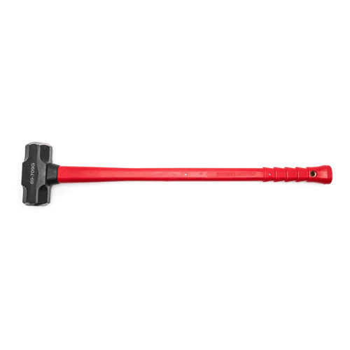 Picture of 10 lb Double Face Sledge Hammer with Tether Ready Fiberglass Handle