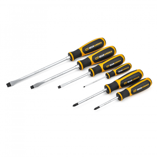 Picture of 6 Pc. Phillips®/Slotted Dual Material Screwdriver Set