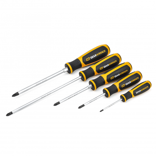 Picture of 5 Pc. Phillips® Dual Material Screwdriver Set