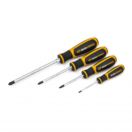Picture of 4 Pc. Pozidriv® Dual Material Screwdriver Set