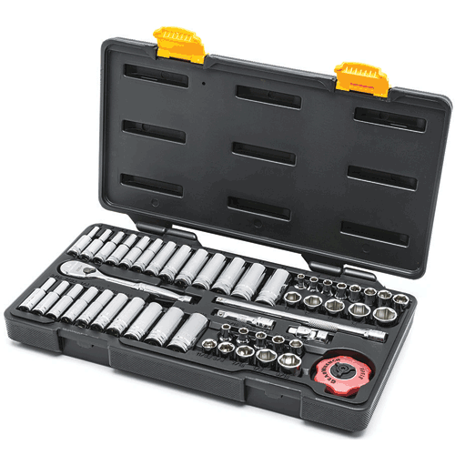 Picture of 51 Pc. 1/4" Dr. 6 Pt. 120XP™ Standard & Deep SAE/Metric Mechanics Tool Set