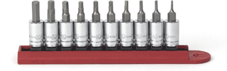 Picture of 10 Pc. 1/4" Drive SAE Hex Bit Socket Set
