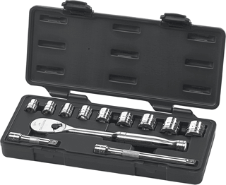 Picture of 12 Pc. 3/8" Drive SAE Socket Set