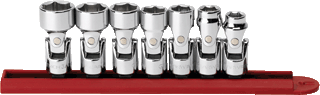 Picture of 7 Pc. 3/8" Drive 6 Pt. Flex SAE Socket Set