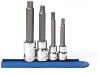 Picture of 4 Pc. 3/8" and 1/2" Drive 12 Pt. Metric Bit Socket Set