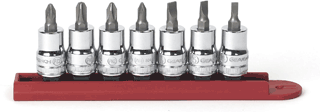 Picture of 7 Pc. Screwdriver Bit Socket Set