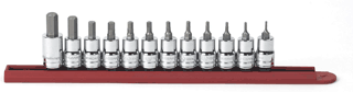 Picture of 12 Pc. 3/8" Drive SAE Hex Bit Socket Set