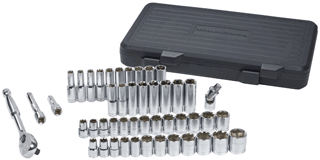 Picture of 49 Pc. 6 Pt. 1/2" Dr. SAE/Metric Set - 84 Tooth Ratchet