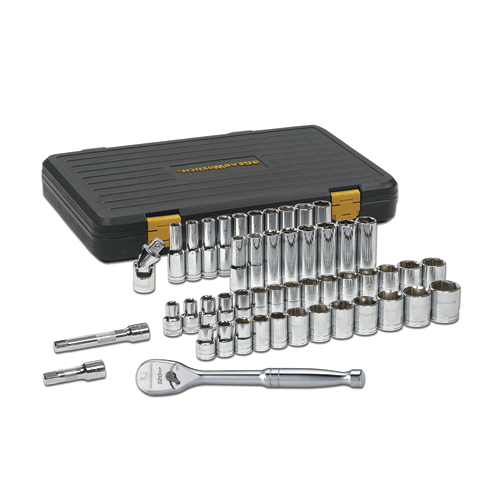 Picture of 49 Pc. 6 Pt. 1/2" Dr. SAE/Metric Set - 120XP Ratchet