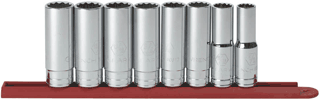 Picture of 8 Pc. 1/2" Dr. 12 Pt. Deep SAE Socket Set