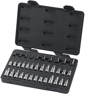 Picture of 36 Pc. Master Torx Set with Hex Socket Bits