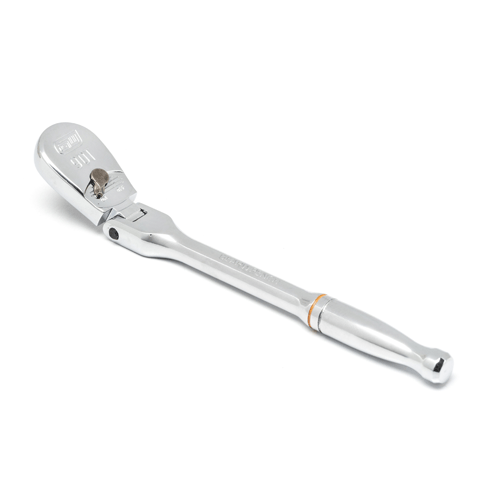 Picture of 1/4" Drive 90-Tooth Flex Head Teardrop Ratchet 7"