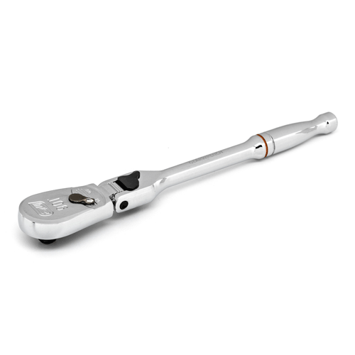 Picture of 1/4" Drive 90-Tooth Locking Flex Head Teardrop Ratchet 7"