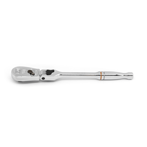 Picture of 1/4" Drive 90-Tooth Locking Flex Head Teardrop Ratchet 7"