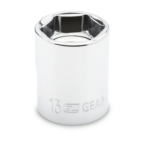 Picture of 14 Pc. 3/8" Drive 6 Point Stubby Socket Set Metric