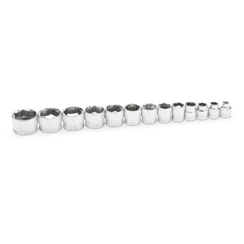 Picture of 13 Pc. 3/8" Drive 6 Point Stubby Socket Set SAE