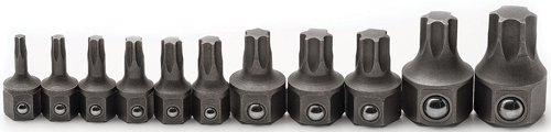 Picture of 11 Pc. Torx Ratcheting Wrench Insert Bit Set