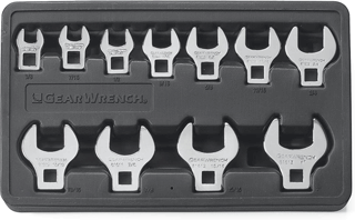 Picture of 11 Pc. SAE Crowfoot Wrench Set