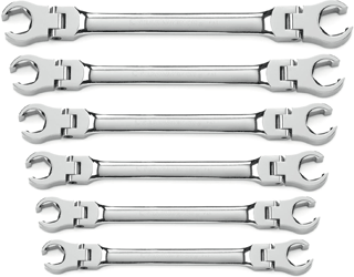 Picture of 6 Pc. Flex Flare Nut Wrench Set - Metric